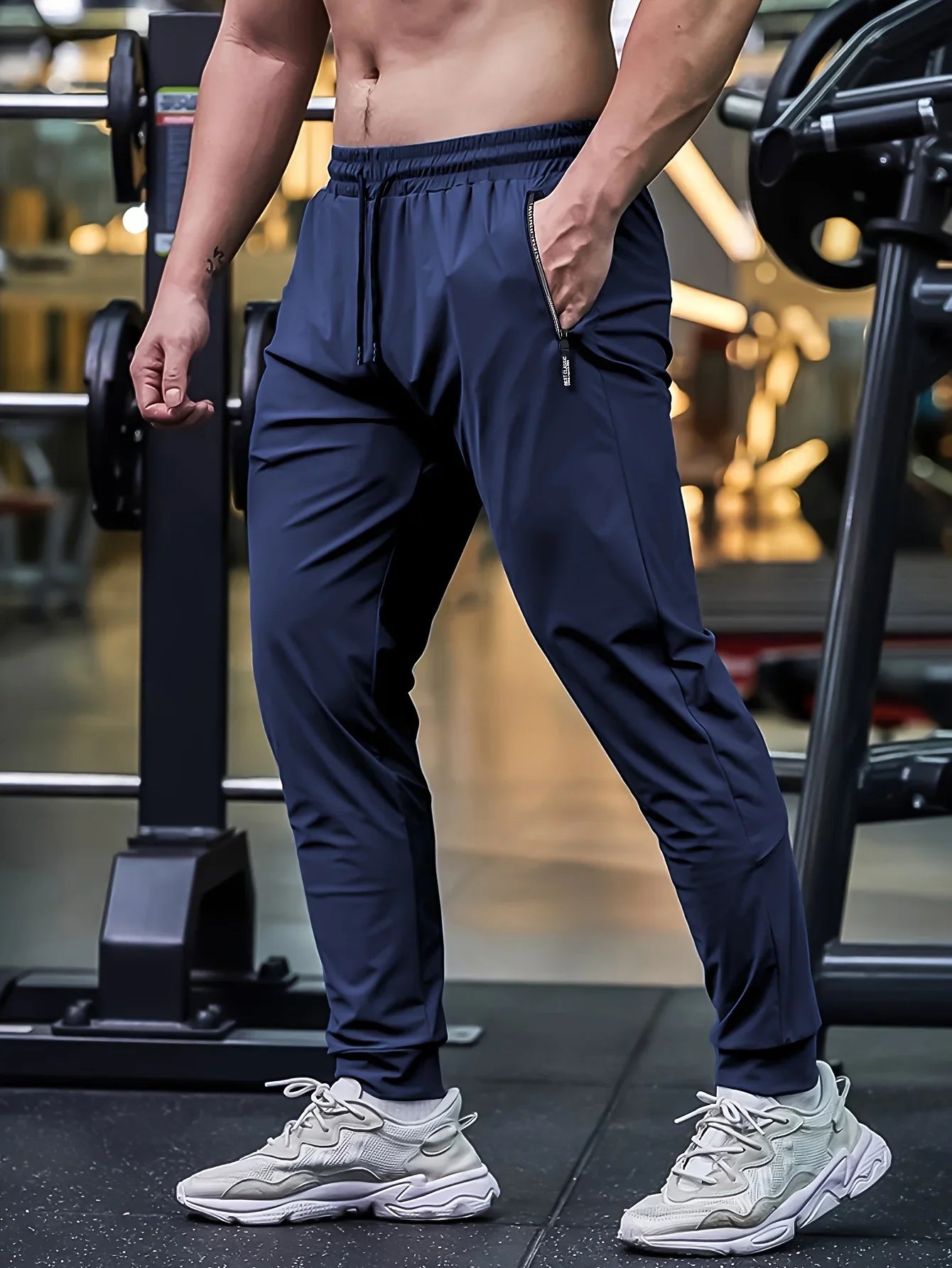 LANE JT Mens Summer Lightweight Breathable Jogging Pants Outdoor