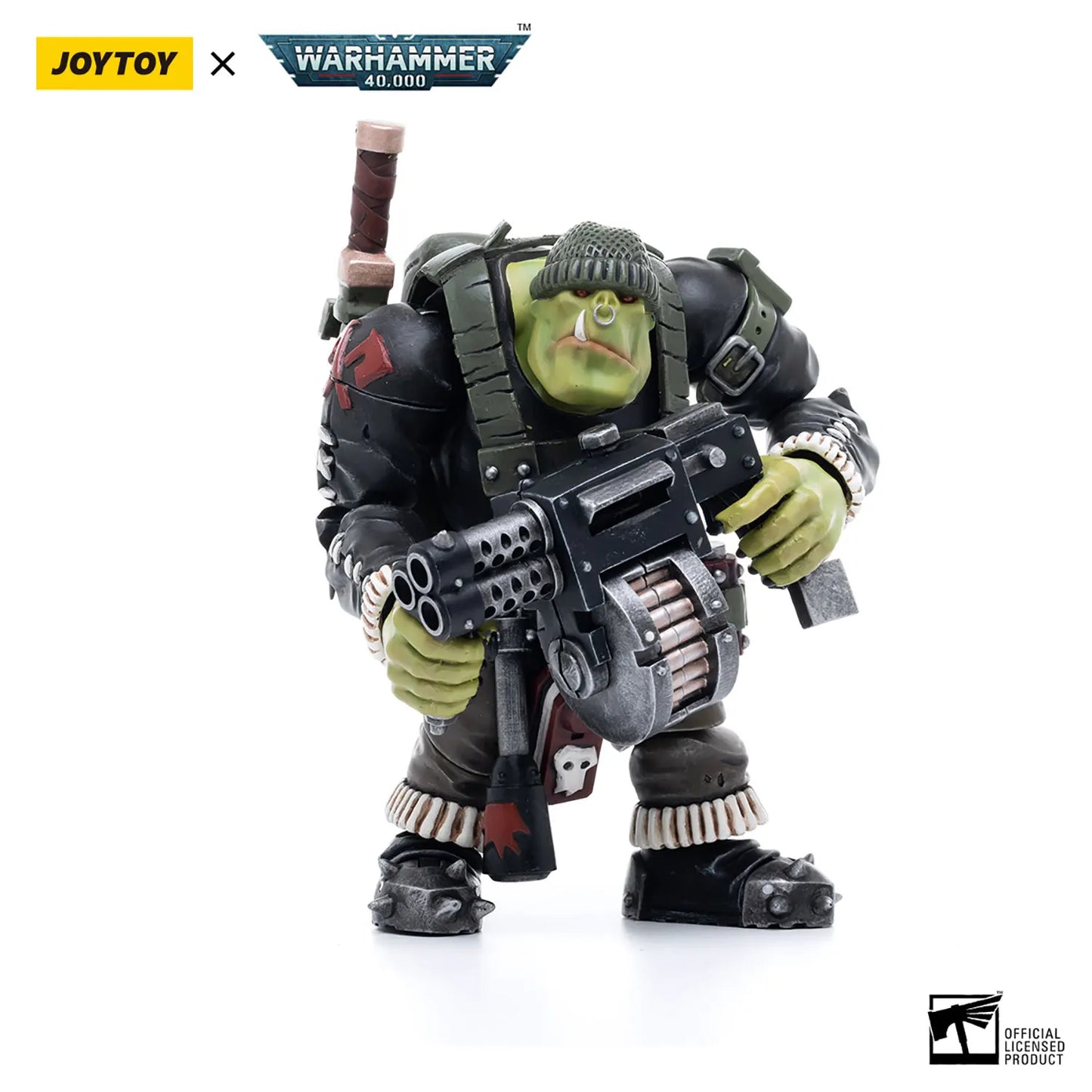 Joy Toy Warhammer 40K Ork Kommandos Nob Nazbog Ragrob Balrukk