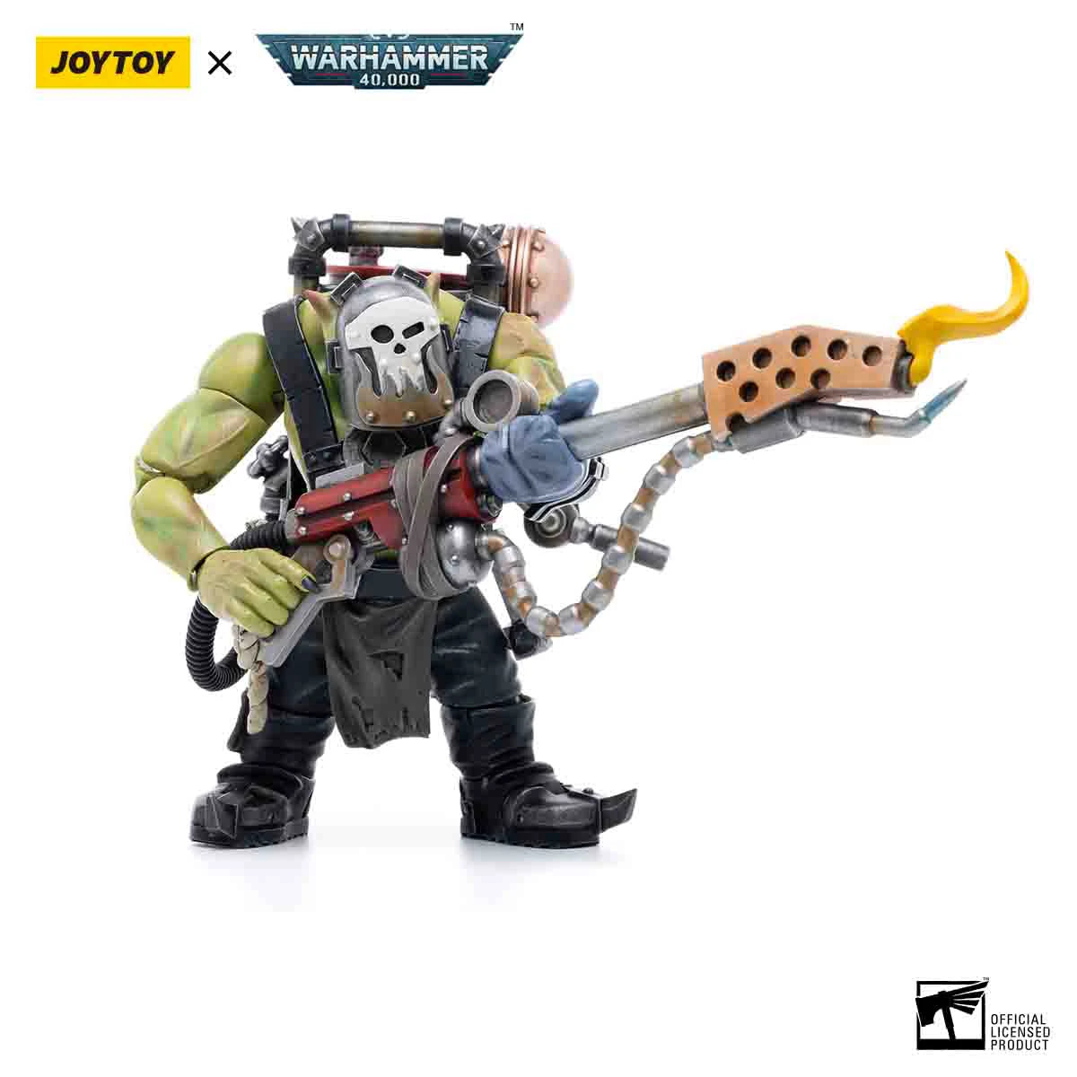Joy Toy Warhammer 40K Ork Kommandos Nob Nazbog Ragrob Balrukk