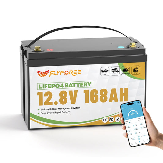 Fly Power LiFePO4 12V Battery Pack 100Ah 300Ah for RVs