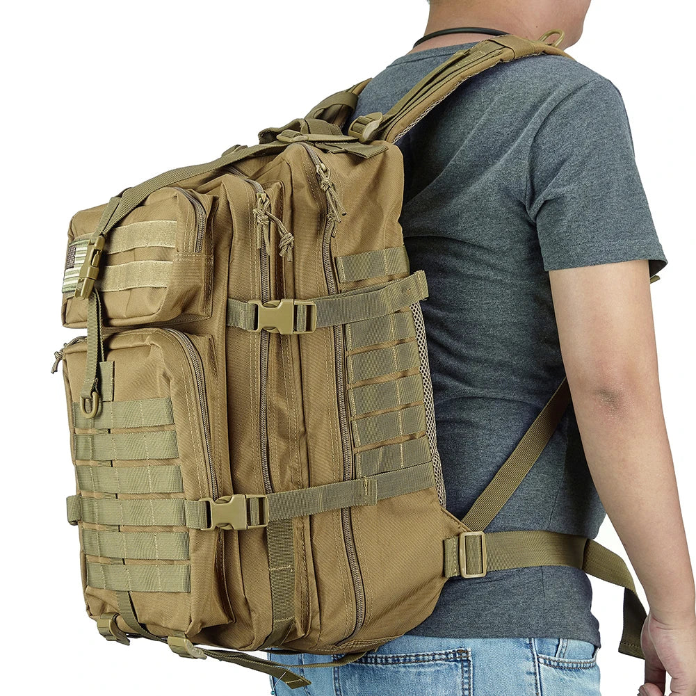 ReFire Gear Tactical Molle Backpack For Outdoor Travel And Hiking
