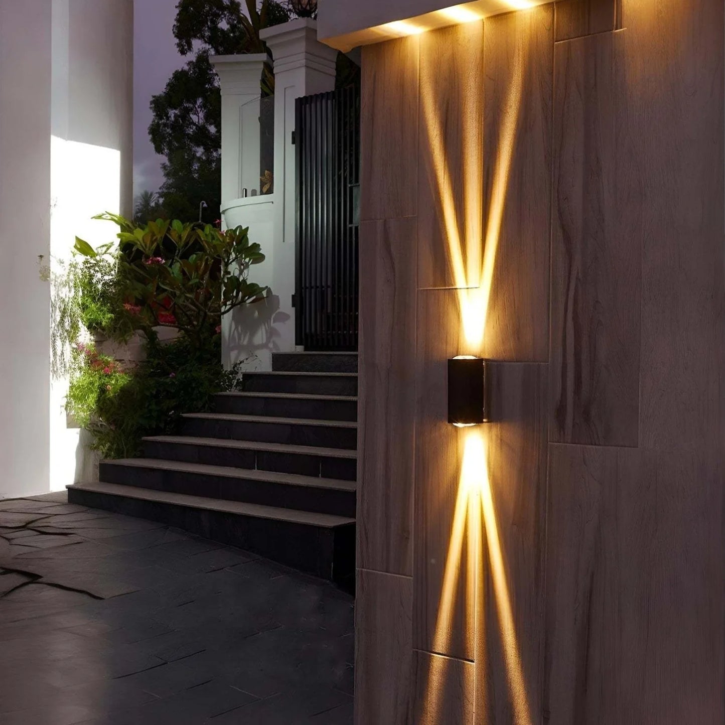 LED Up And Down Wall Lamp Aluminum Sconce 10W 3000K