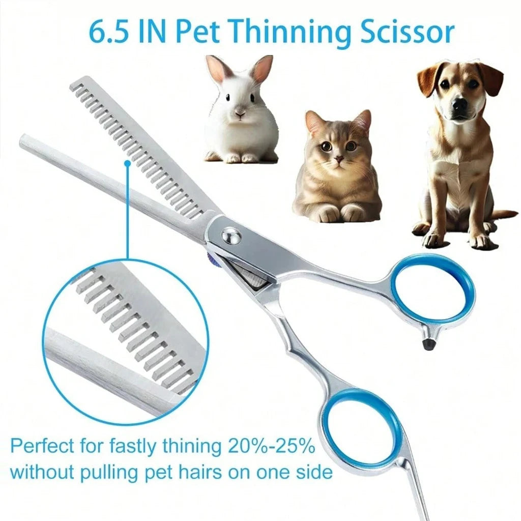 Shuyu Stainless Steel Pet Grooming Scissors Kit For Pets