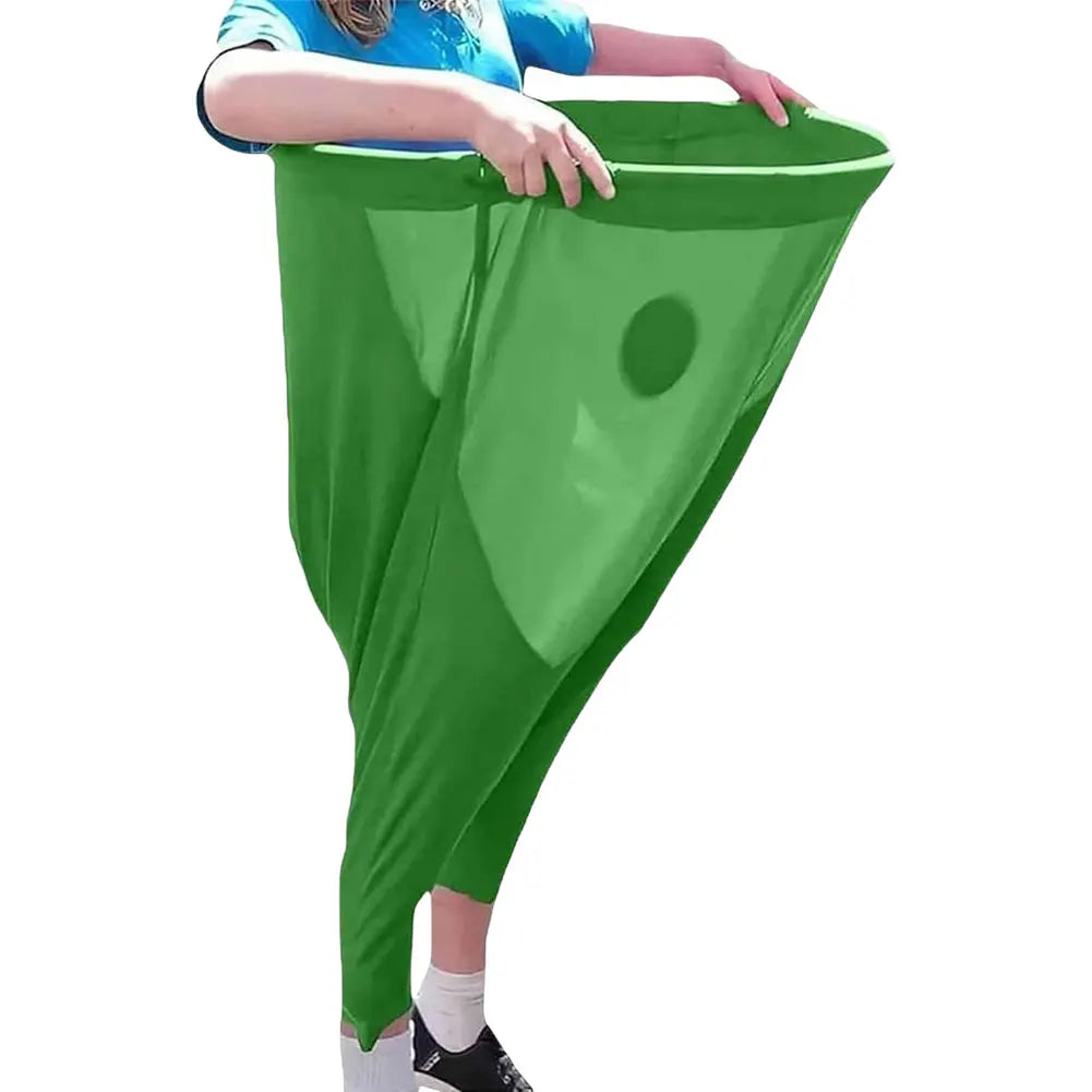 Freaky Party Games Pants with 2 Bouncy Balls and 1 Air Pump Outdoor Games Field Family Reunion Game for Kids and Adults