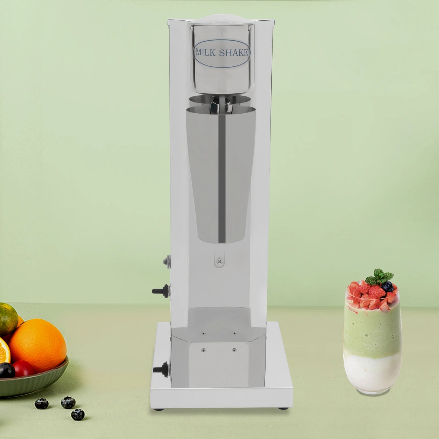 Bymaocar 180W Stainless Steel Milk Shake Machine 18000rpm