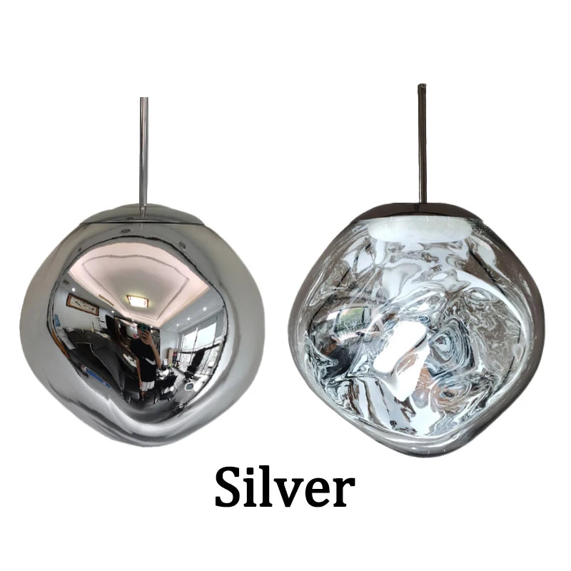 Nordic Loft Lava LED Pendant Lights Modern Design PVC Lighting Living Room Lamp Diningroom Bar Loft Restaurant Hanging Lights