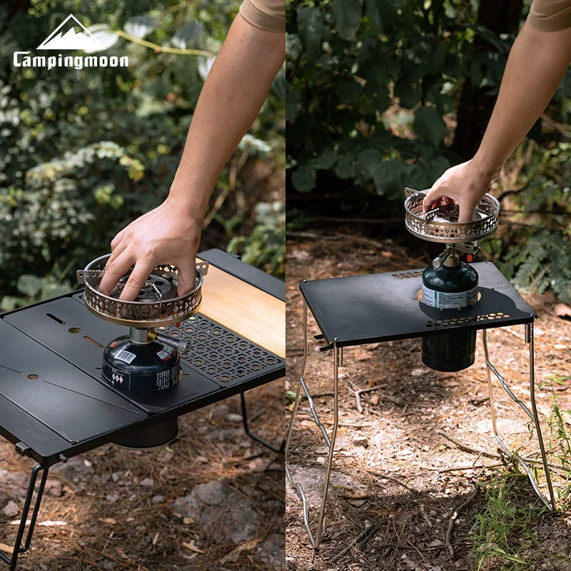 CAMPINGMOON PG-4 Scott Propane Stove Camping Large Diameter Windproof and Stable Pressure Stove Head Portable High Power Gas Stove