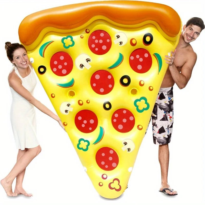 Joyfy Giant Inflatable Pizza Slice Pool Float For Adults And Kids