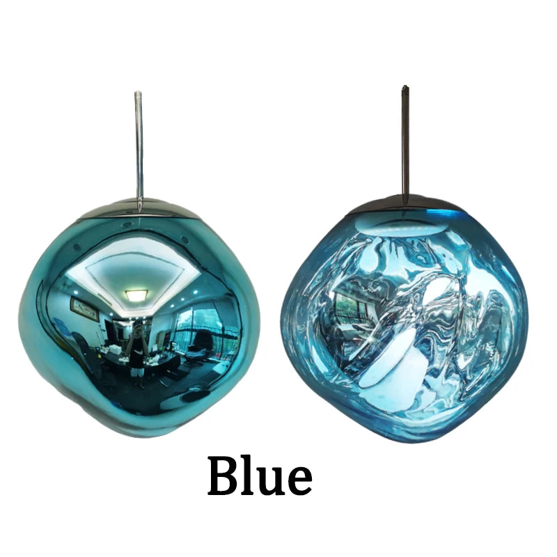 Nordic Loft Lava LED Pendant Lights Modern Design PVC Lighting Living Room Lamp Diningroom Bar Loft Restaurant Hanging Lights