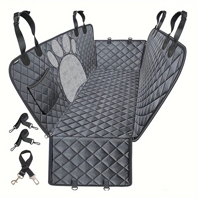 CN Zhejiang Dog Seat Cover Hammock Waterproof Rear Car Protector