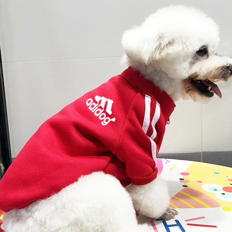 YUNFANCN Winter Fleece Dog Hoodie Sweatshirt Jacket For Pets