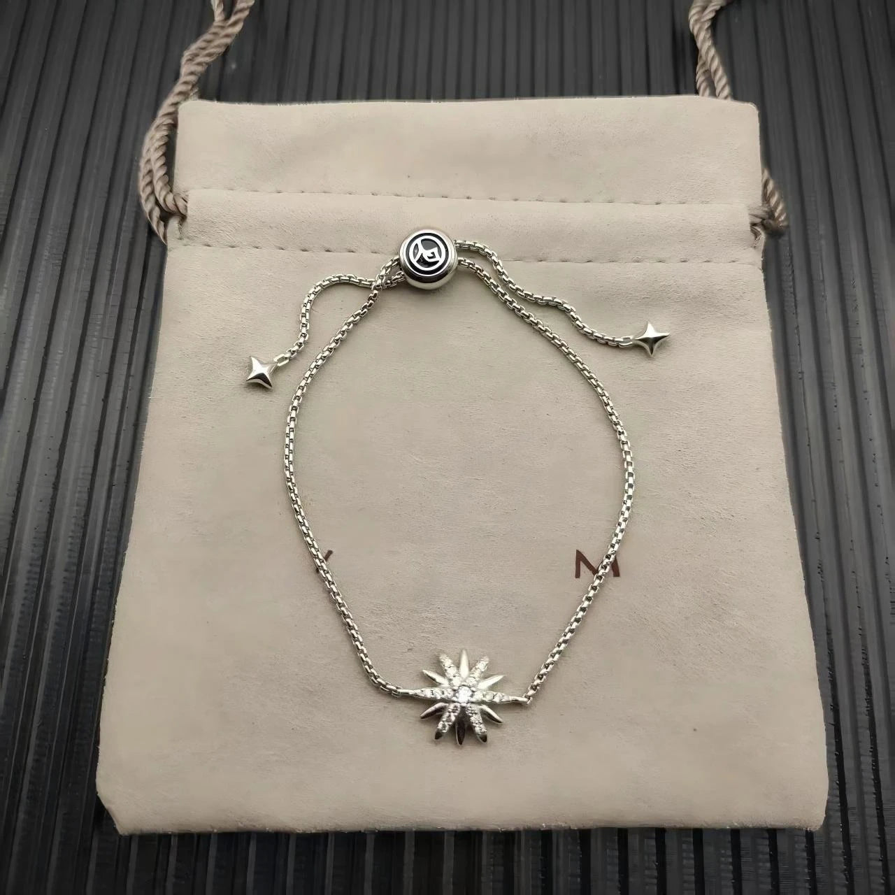 Sunflower Necklace Earrings Bracelet Set Sterling Silver