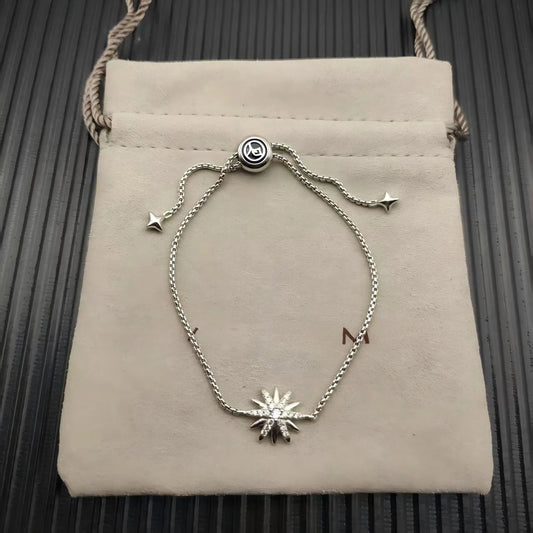 Sunflower Necklace Earrings Bracelet Set Sterling Silver