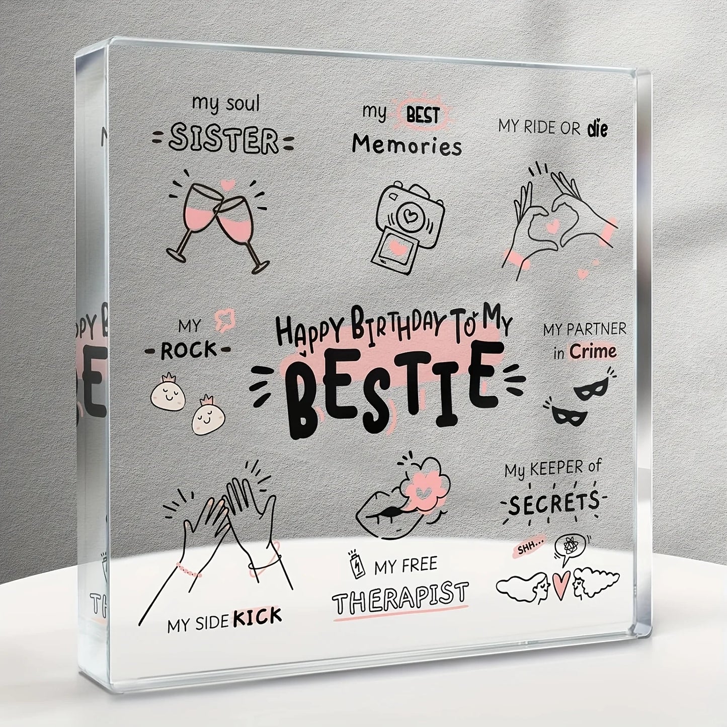 Bestie Gifts for Women, Friend Gifts, Best Friend Women Gifts, Friendship Gifts for Women, Birthday Gifts for Bff Soul Sister