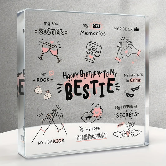 Bestie Gifts for Women, Friend Gifts, Best Friend Women Gifts, Friendship Gifts for Women, Birthday Gifts for Bff Soul Sister