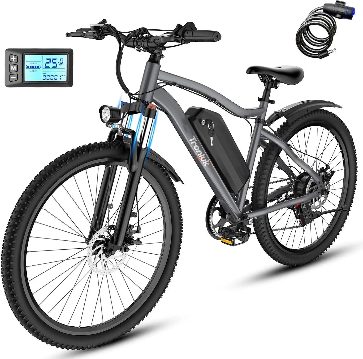 Electric Bike For Adults 7 Speed 25 MPH 720W Motor