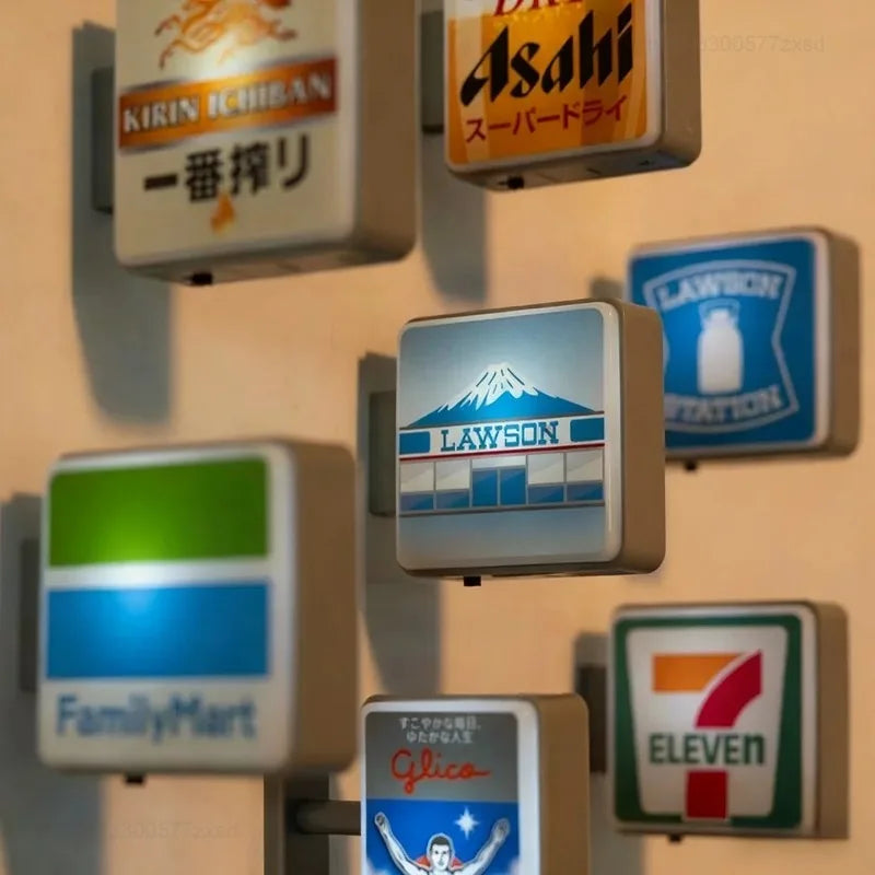 Dotonbori Glico 711 Fridge Magnet Lightboard Sign Advertising