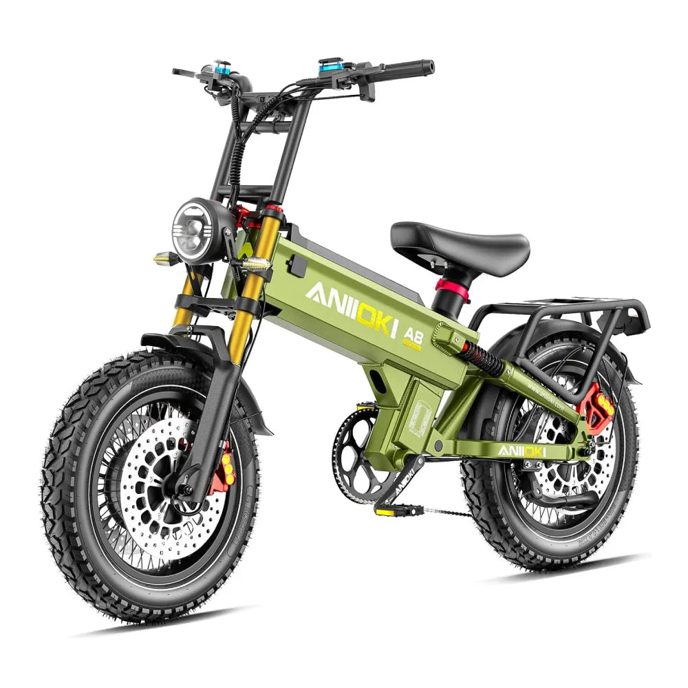 Electric bike 6000w Dual Motors Electric bike anioki ebike 60v Electric Bicycles for Adults 51MPH Electric Bicycles
