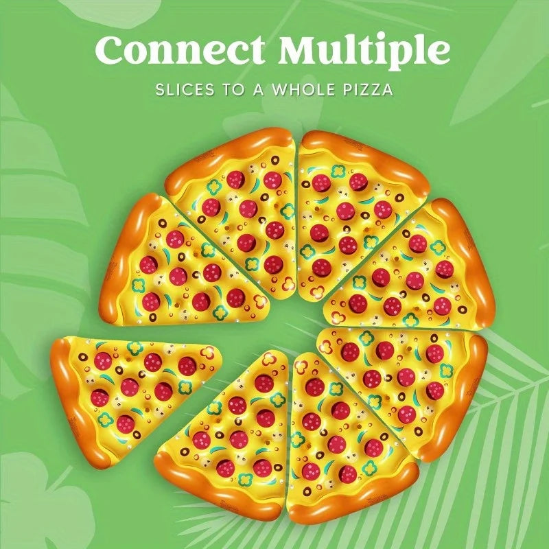 Joyfy Giant Inflatable Pizza Slice Pool Float For Adults And Kids