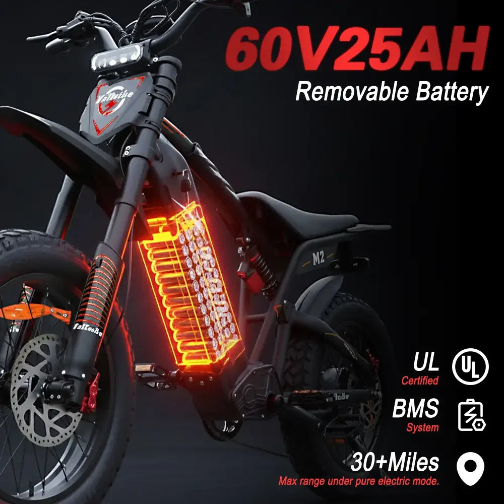 Baolujie Moto Electric Bicycle 1500 3000 5000W Peak