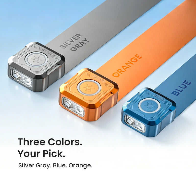 Sofirn Mini SE1 EDC Pocket Flashlight RGB Ring UV Magnetic