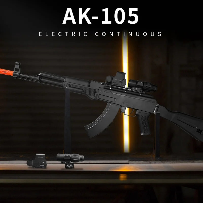 AK105 Electric Gel Ball Gun High Speed Upgraded