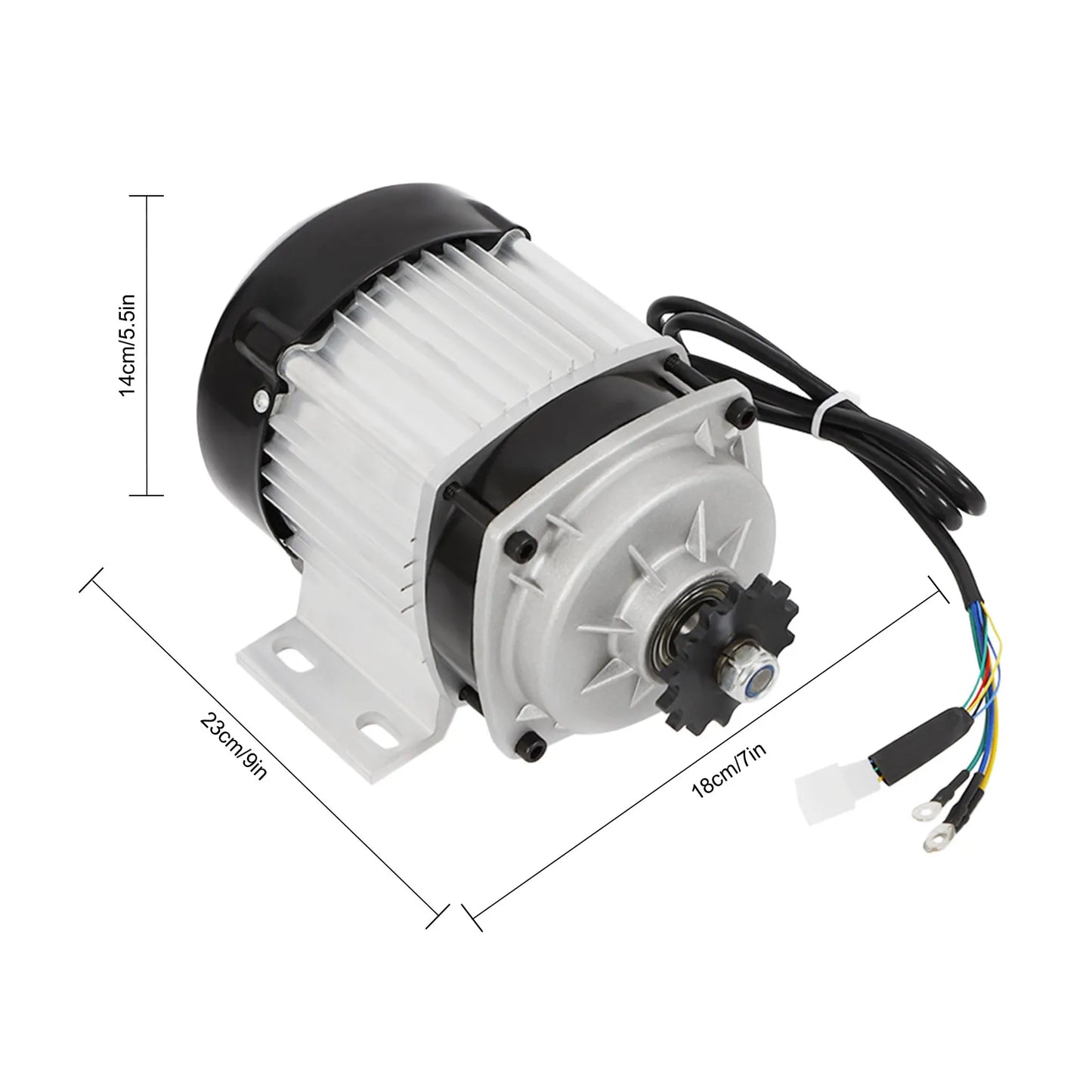750W 48V Brushless Motor For Bicycles And Etricycles