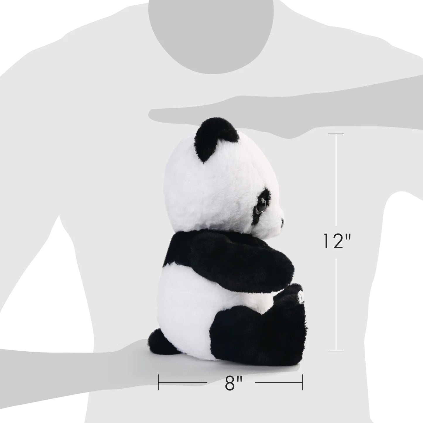 Light Up Panda Plush Toy With LED For Kids Delight