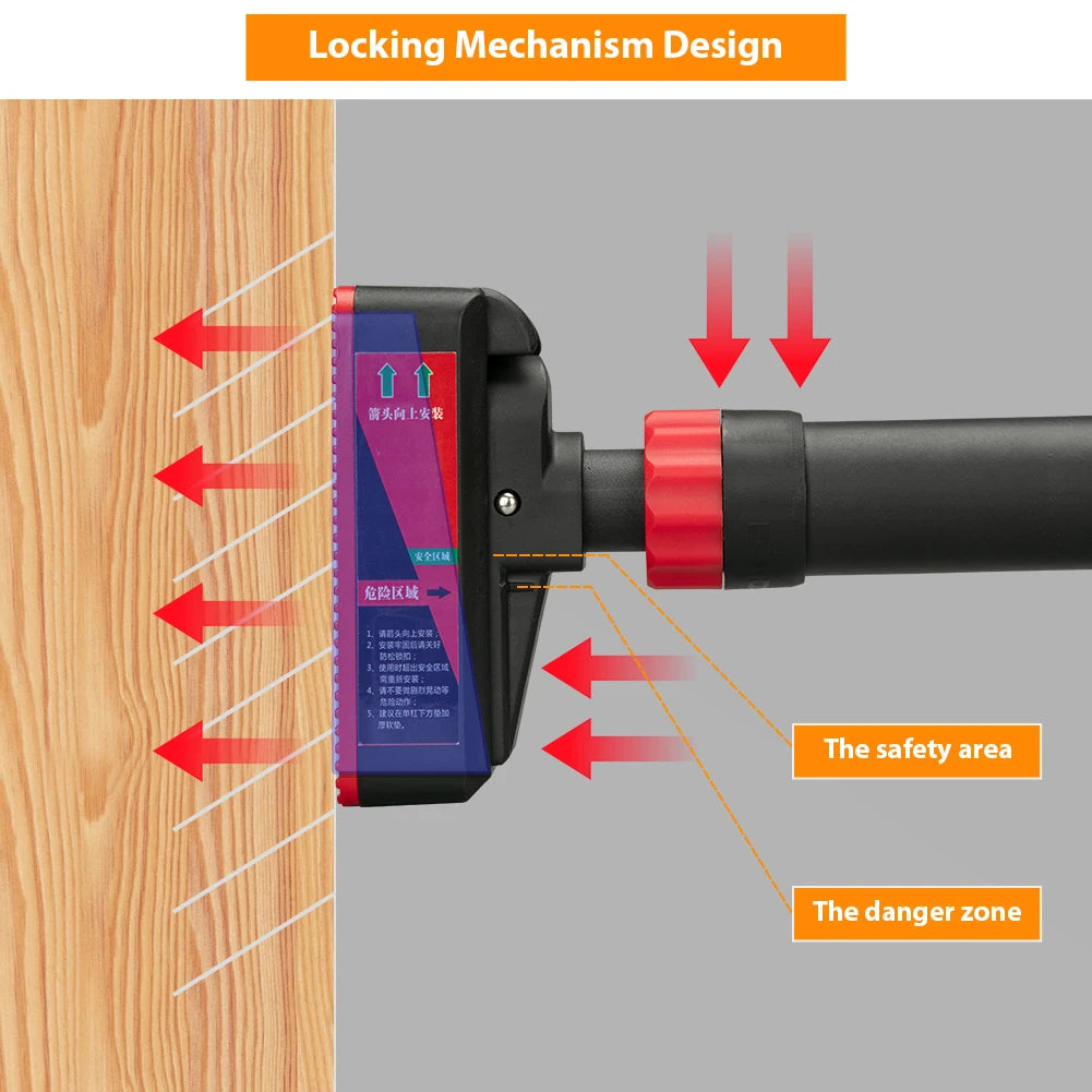 Twister Adjustable Doorway Pull Up Bar With Level Display