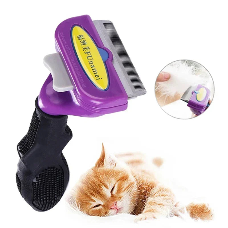 Cat And Dog Hair Removal Grooming Brush Comb For Pets