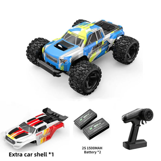 MJX Hyper Go 18208 1/18 Monster Truck 4WD 30km/h Off Road Vehicle 2.4G Remote Control RC Car Toy Gift for Birthday Christmas