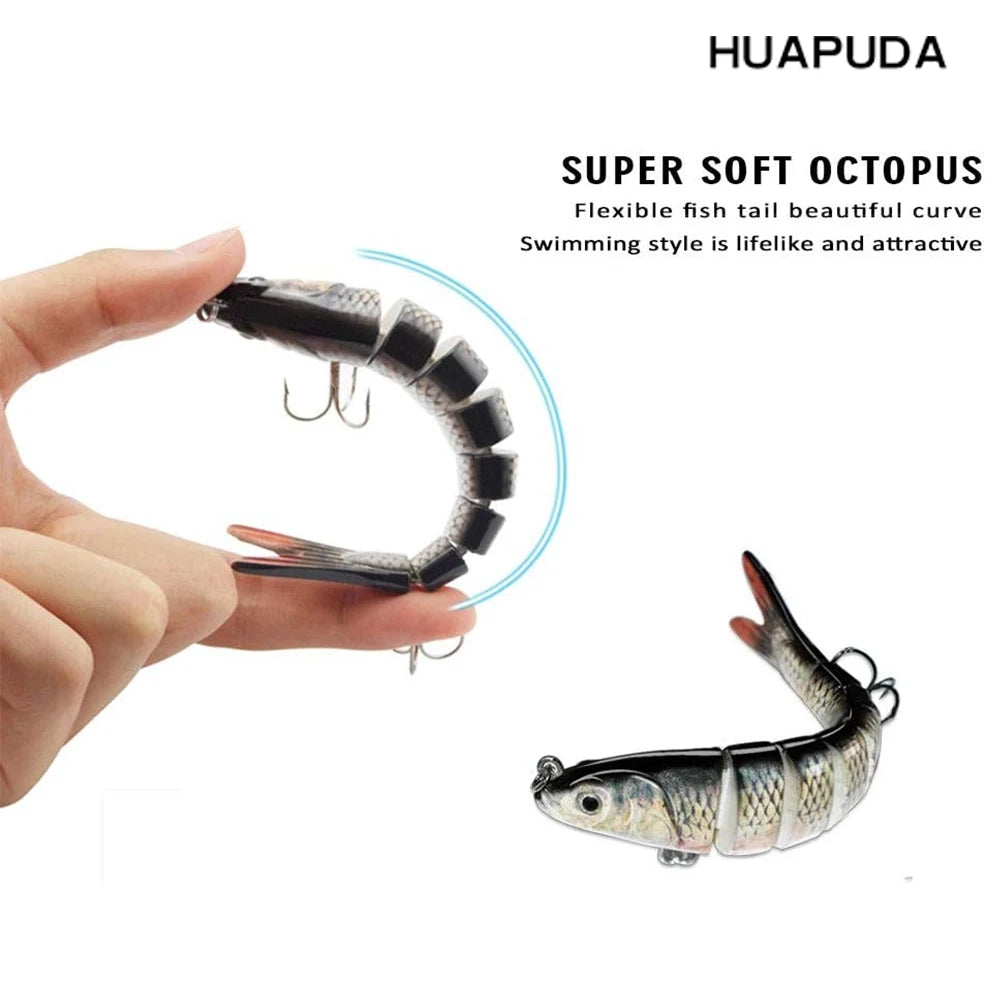 Fishing Lures 3 Pack Crank Baits for Slow Sinking Glide and Swim and Lifelike Bait for Saltwater and Freshwater Trout and Sea Ba