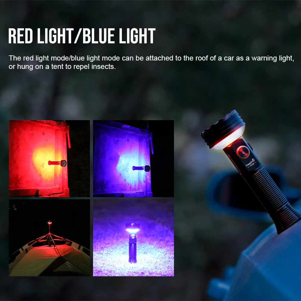 TrustFire TC50 5100LM Magnetic Rechargeable LED Flashlight Lantern