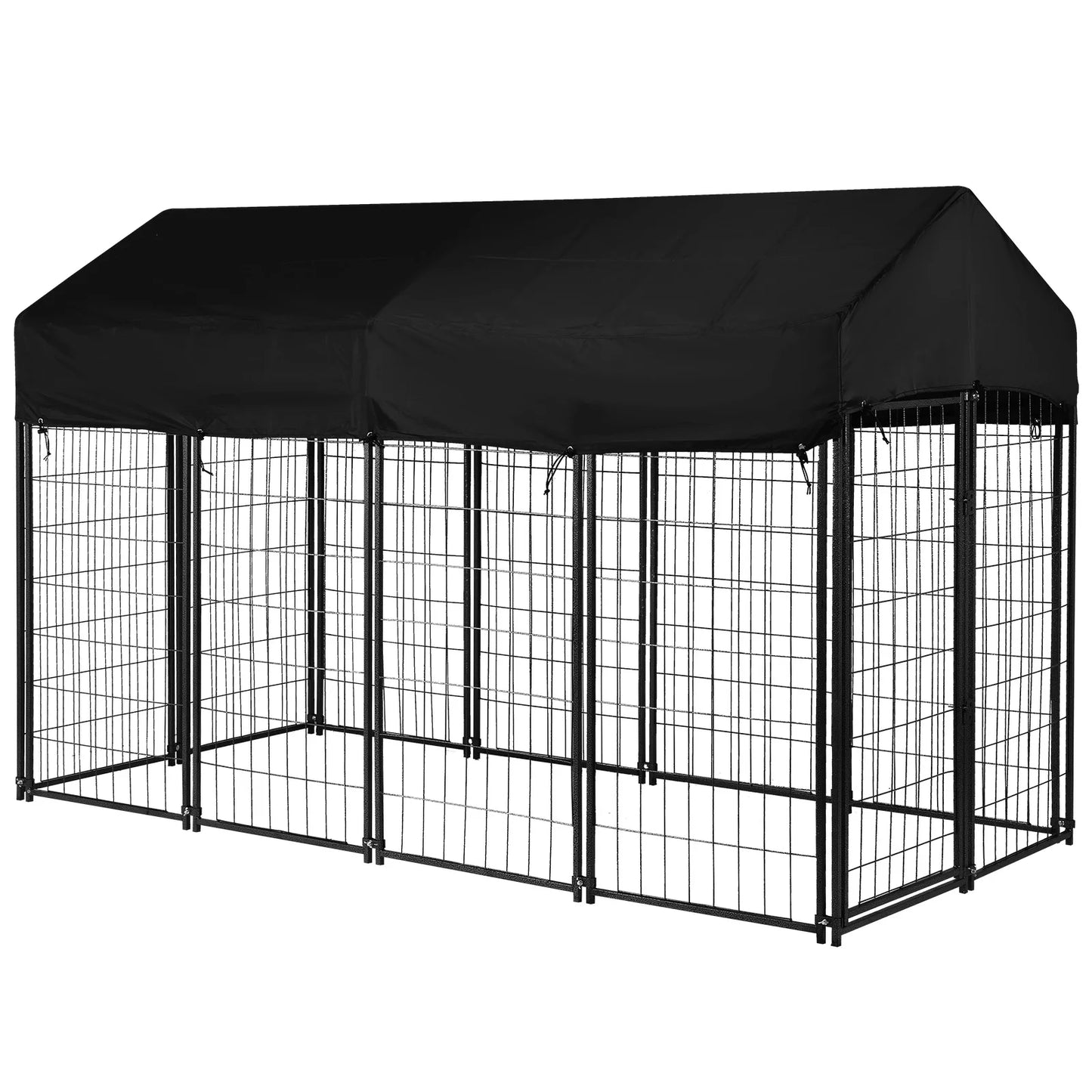 Outdoor Wire Crate Kennel Heavy Duty Welded Steel Dog Playpen