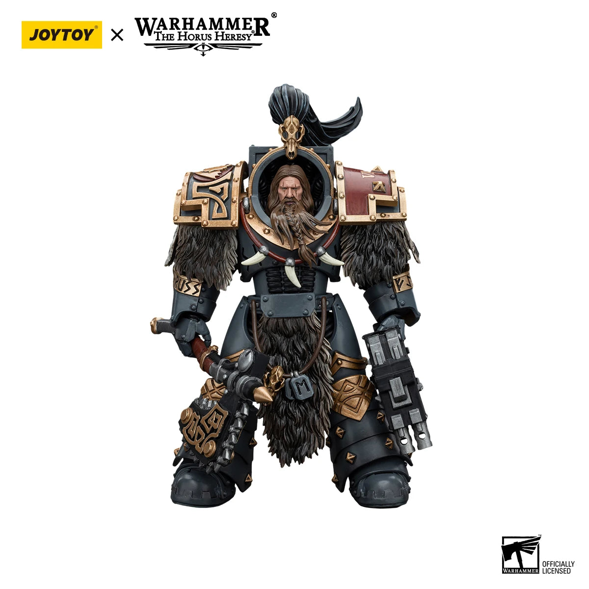 Joy Toy Warhammer 40K Space Wolves Varagyr Wolf Guard Figure