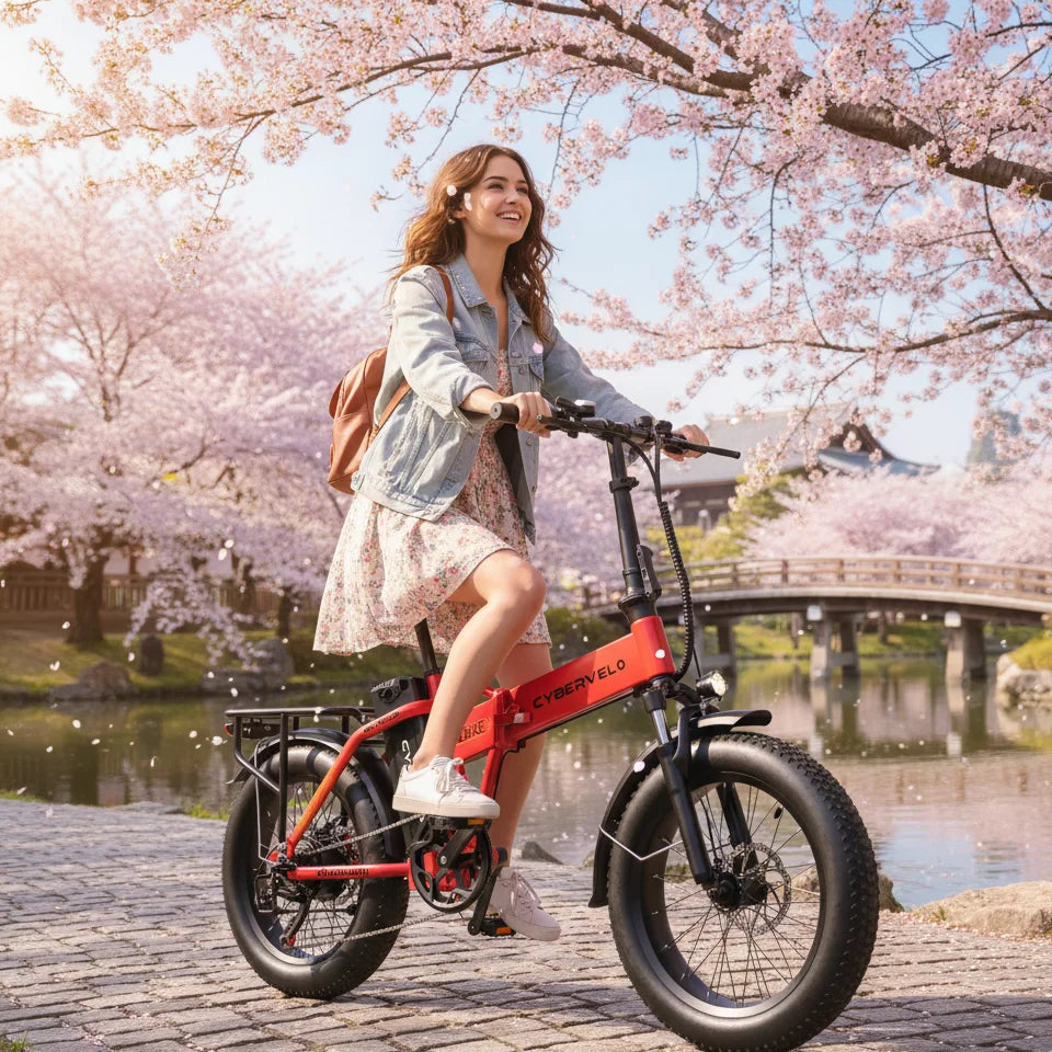 LIONLAND 960Wh Peak Electric Bike for Adults with Fat Tires