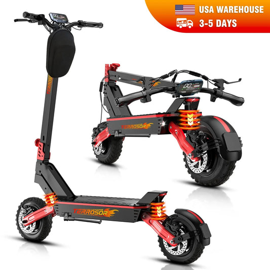 LELEKUAIC T9 Electric Scooter For Adults 1200W Motor 28 MPH Off Road