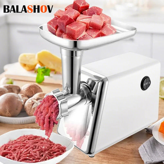 BALASHOV Electric Meat Grinder Heavy Duty Mincer With Blades