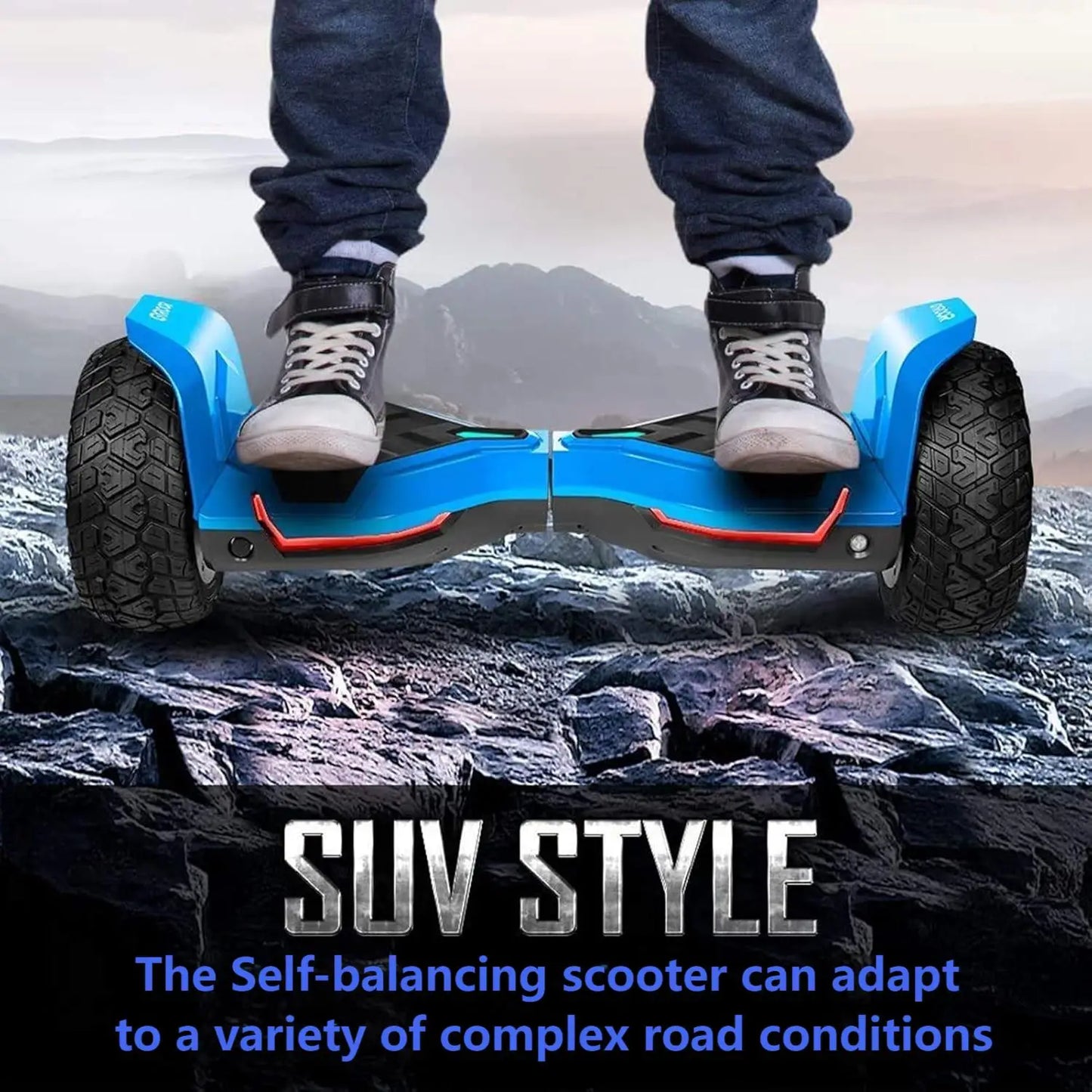 Warrior Self Balancing Scooter With Music and Led Lights