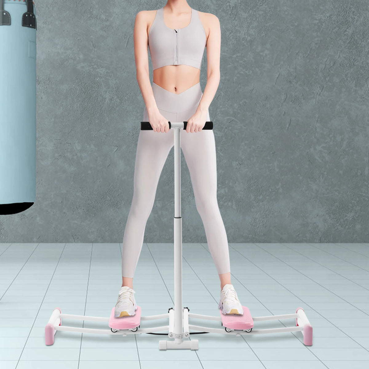 Height Adjustable Pelvic Floor Trainer With Foldable Steel Frame