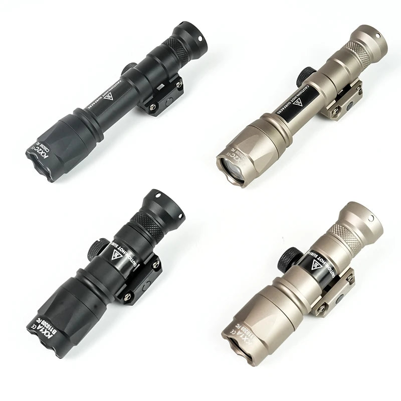 Ar15 Metal Tactical Scout M300c And M600c Led Flashlight