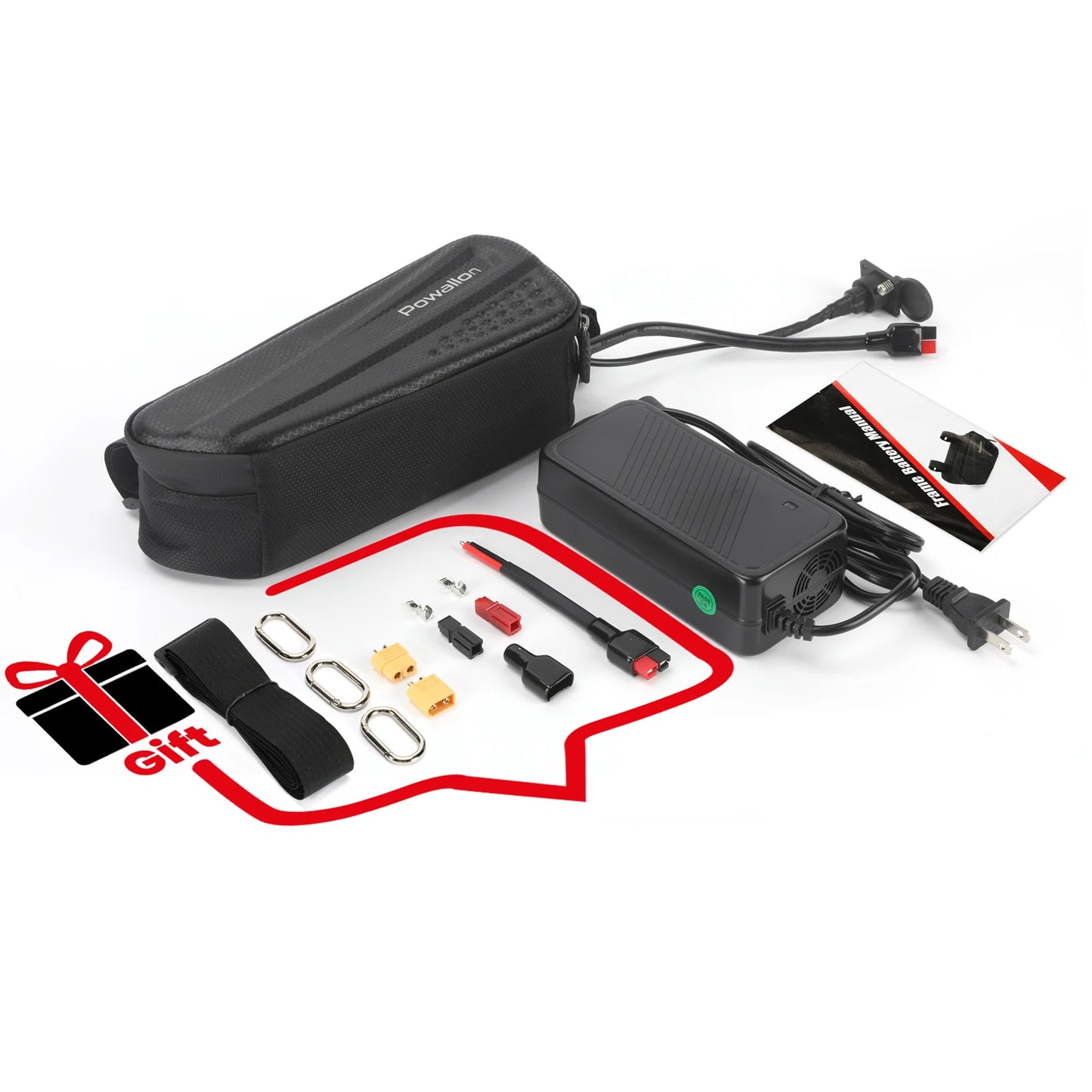 Ebike Triangle Battery 48V 10Ah 20Ah Waterproof Case
