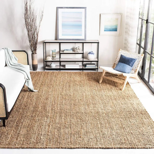 NONEDesign Kilim Handmade Jute Area Rug Natural Fiber Collection