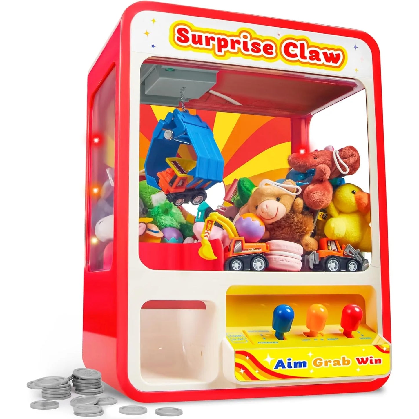 Joyfy Claw Machine Arcade Toy Vending Machine for Kids