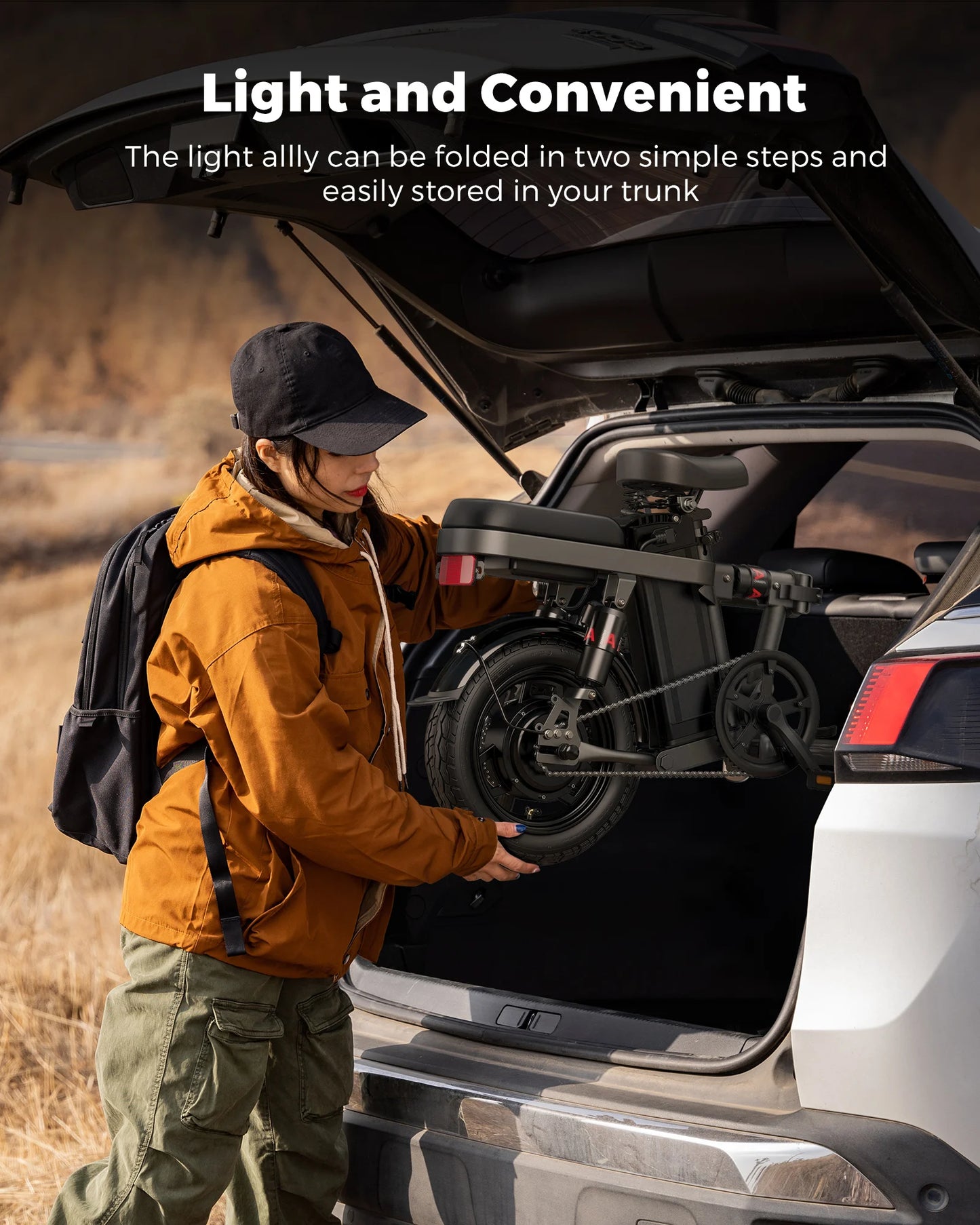 ENGWE T14 Folding Electric Bike 600W Peak Motor 48V Battery
