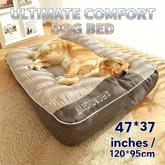NONECN Extra Thickened Orthopedic Dog Bed Cushion For Senior Dogs