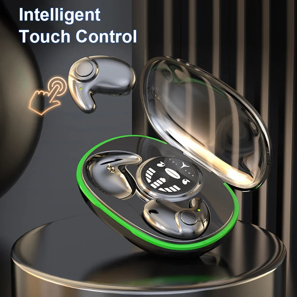 SHUKE Invisible Sleep Earphones Wireless Bluetooth 5.3 Headphones
