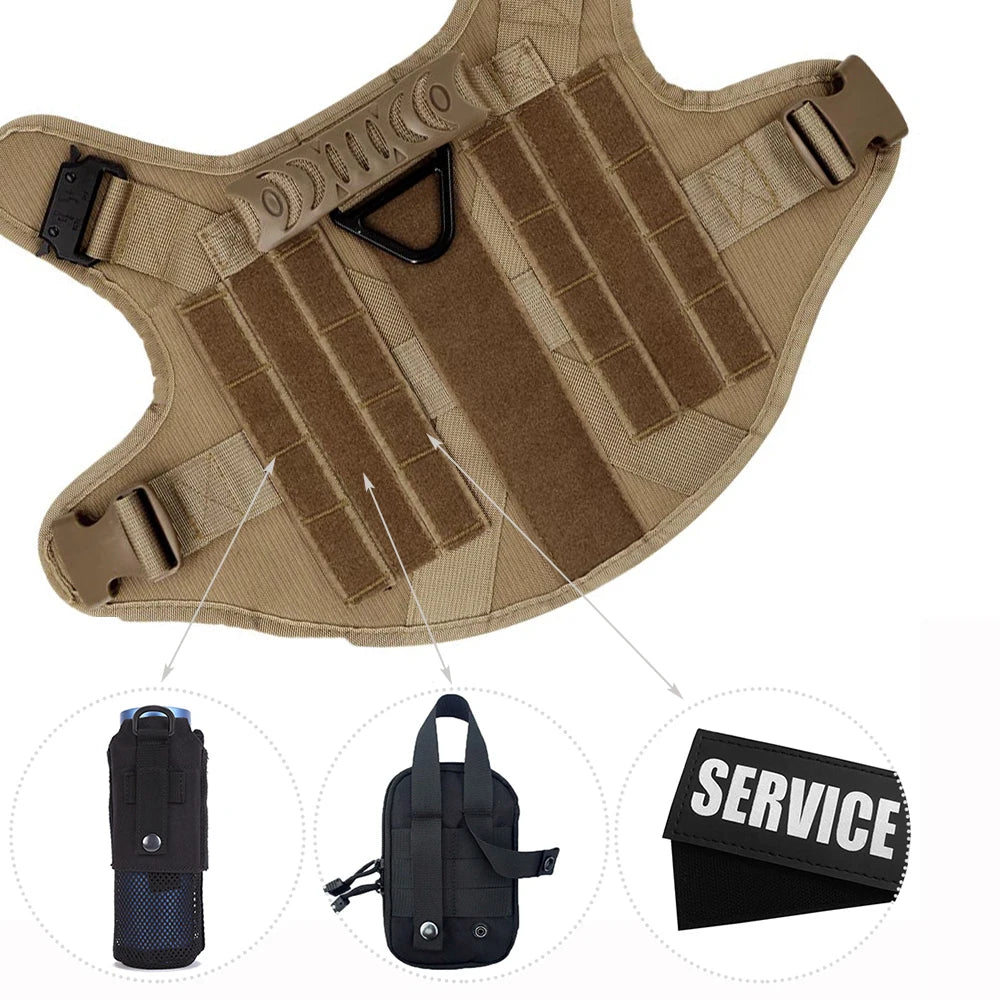 PETRAVELCN Nylon Vest Harness And Leash Set For Dogs