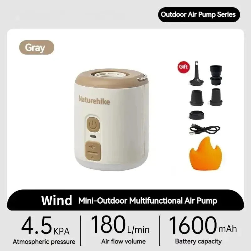Naturehike Portable Electric Air Pump For Outdoor Camping