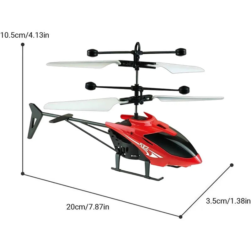 Rechargeable Mini RC Drone With Safe Fall Resistant Design